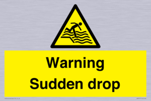 Warning Sudden drop